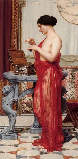 John William Godward New Perfume oil painting picture